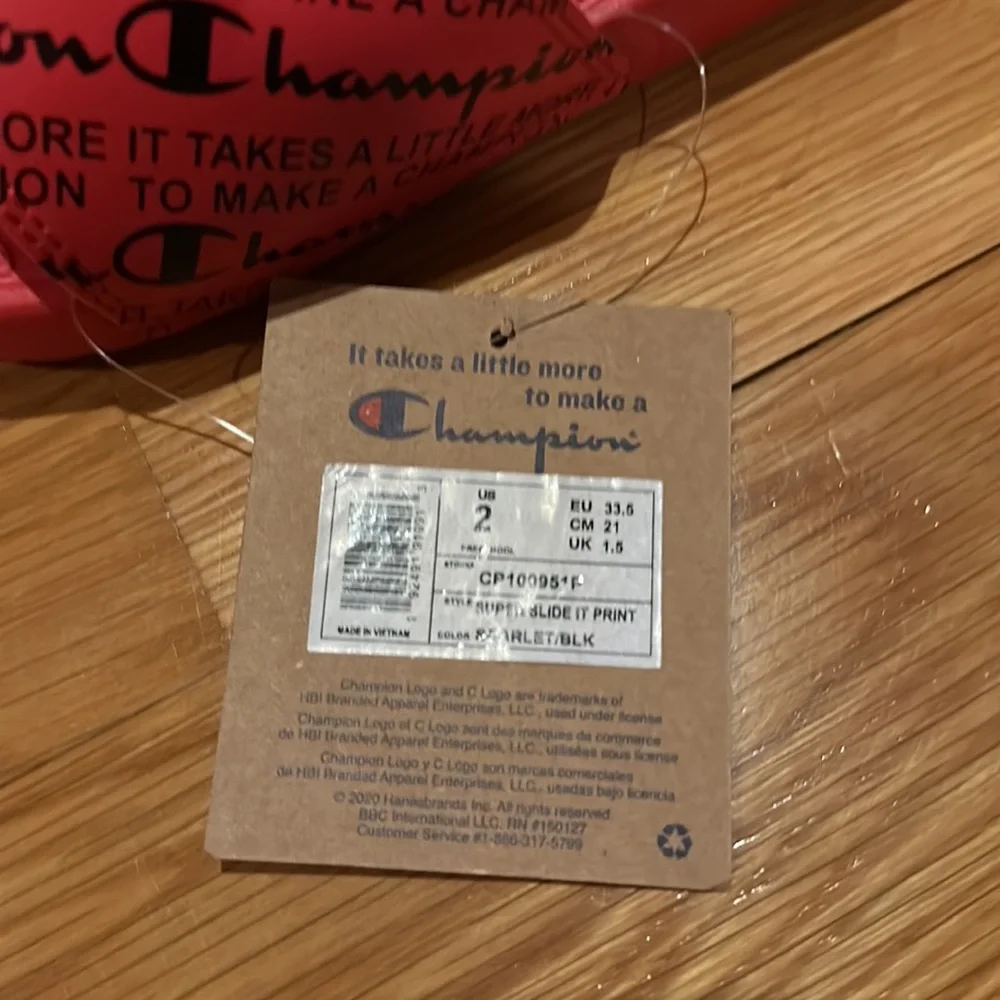 Champion new tags